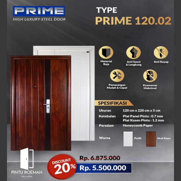 Pintu Rumah Pintu Baja Fortress Prime 120.02
