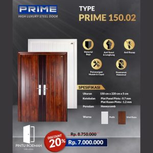 Pintu Rumah Pintu Baja Fortress Prime 150.02